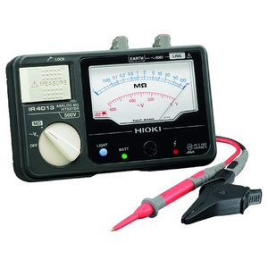 日置電機 アナログ絶縁抵抗計(単レンジ) IR4013-10 FC610JE-3557464-イメージ1
