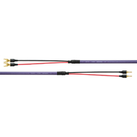 オーディオテクニカ スピーカーケーブル(Yラグ⇒バナナプラグ 5．0m) FLUATシリーズ AT-SC500YB/5.0