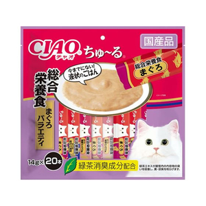 いなば CIAO ちゅーる 総合まぐろバラエティ 14g×20P FCR8373-イメージ1