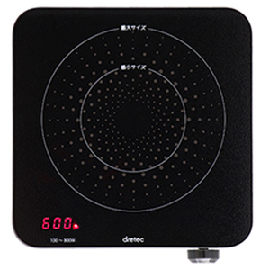 ドリテック IHクッカー ミニチュラ DI-218BK ドリテック IHクッカー ミニチュラ DI-218BK