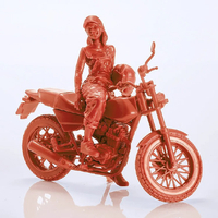 マックスファクトリー PLAMAX MF-103 Rider's portrait Honda FTR 223 レッド PLAMAXMF103RPHONDAFTR223R
