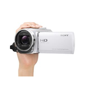 SONY 64GB内蔵メモリー デジタルHDビデオカメラレコーダー ハンディカム ホワイト HDRCX680W-イメージ3