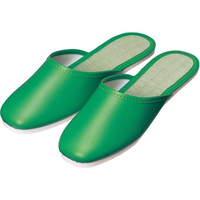 江部松商事 スリッパ 白厚底 S-121 L グリーン(019) FC021LW-7623810
