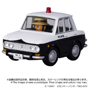 タカラトミー QV-09 Q VILLAGE ルパン三世 カリオストロの城 日産 ブルーバード パトカー QV09ｶﾘｵｽﾄﾛﾌﾞﾙ-ﾊﾞ-ﾄﾞﾊﾟﾄｶ--イメージ1