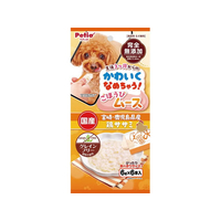 ペティオ かわいくなめちゃう! ごほうびムース 宮崎・鹿児島県産鶏ササミ 6本 FCK187E