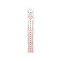 共栄プラスチック ニュアンスカラー定規 16cm シナモンシュガー NJ-16-03 FCA944N-4605540