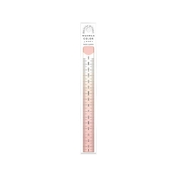 共栄プラスチック ニュアンスカラー定規 16cm シナモンシュガー NJ-16-03 FCA944N-4605540