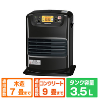 ダイニチ 2．5kW 3．5Lタンク 石油ファンヒーター ダイニチブルーヒーター (K)チャコールブラック FW-2525NE-K