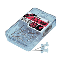 ソニック ロングチェス画鋲 透明 36個入 FCG105V-AW-389