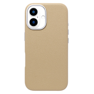 ユニケース iPhone 16用Mag Plain Case ベージュ UNI-CSIP24M-2MPBE-イメージ1