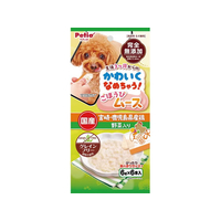 ペティオ かわいくなめちゃう! ごほうびムース 宮崎・鹿児島県産鶏 野菜入り 6本 FCK188E