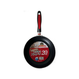 ヒラノトレーディング IH対応 フッ素加工 フライパン 20cm レッド FC313SR-HDN-001-イメージ1