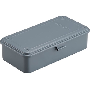 トラスコ中山 トランク型工具箱 203×109×56 アーセナルグレイ FC129DP-8563672-イメージ1