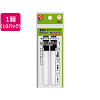 寺西化学工業 マジックインキ マジックノック 専用カートリッジ 太字 黒 10パック FCR9923-MHJKF-T1