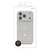 トリニティ iPhone 17 Pro用[NUNO] MagSafe対応 背面シリコンレザーケース グレージュ TR-IP25M3-NNSL-SIGRG-イメージ1