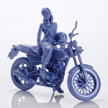 マックスファクトリー PLAMAX MF-103 Rider's portrait Honda FTR 223 ブルー PLAMAXMF103RPHONDAFTR223B