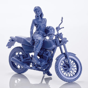 マックスファクトリー PLAMAX MF-103 Rider's portrait Honda FTR 223 ブルー PLAMAXMF103RPHONDAFTR223B-イメージ1