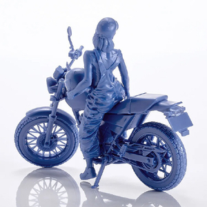マックスファクトリー PLAMAX MF-103 Rider's portrait Honda FTR 223 ブルー PLAMAXMF103RPHONDAFTR223B-イメージ2