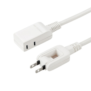 サンワサプライ マイクロタップ(2個口・1m) ホワイト TAP-M61W サンワサプライ マイクロタップ(2個口・1m) ホワイト TAP-M61W