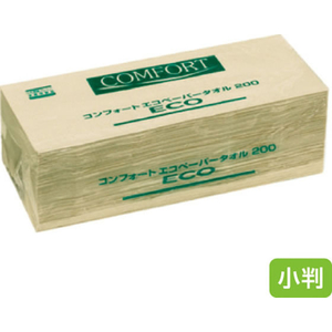 エスコ 170×220mm ペーパータオル(42パック/1箱) FCJ630M-EA929AE-7C-イメージ2