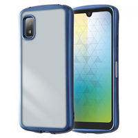 レイアウト AQUOS wish3用耐衝撃 TPUソフトケース METAMORU ブルー RT-AQL1TC13/AM