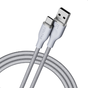 VOLTME PowerLink Rugg USB-A & USB-C ケーブル(編込み) グレー C2153-イメージ1