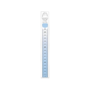 共栄プラスチック ニュアンスカラー定規 16cm バタフライピー NJ-16-05 FCA946N-4605537-イメージ1