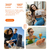 TORRAS iPhone17 Pro用 複合素材PC+TPUケース TORRAS OSTAND O3 FITNESS オレンジ X00FX2937-イメージ5