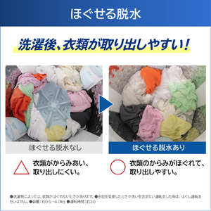 東芝 7.0kgインバーター全自動洗濯機 ZABOON ピュアホワイト AW-7DH5(W)-イメージ12
