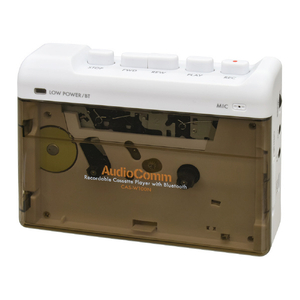 オーム電機 カセットプレーヤー AudioComm CAS-W100N-イメージ1