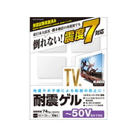 エレコム TV用耐震ゲル～50V用 40×30mm 6個入 F023381-AVD-TVTGC50