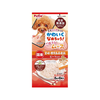 ペティオ かわいくなめちゃう! ごほうびムース 宮崎・鹿児島県産鶏 ビーフ入り 6本 FCK189E