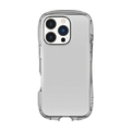 グルマンディーズ iPhone 16 Pro用クリスタルクリアケース スモーク GMD-30SK