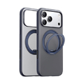 TORRAS iPhone17 Pro用 複合素材PC+TPUケース TORRAS OSTAND O3 FITNESS ミドナイトブルー X00FX2939