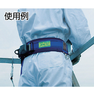ＴＳＵＹＯＲＯＮ サポータベルト 幅１００ｍｍ×長さ６５０ｍｍ 黄 Ｍサイズ ＡＹ－１００ ツヨロン サポータベルト AY-100-HD-イメージ2