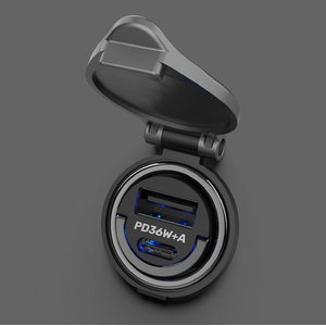 カシムラ DC／USB 2ポート PD36W 自動判定 コンパクト FCK613D-DC071-イメージ2