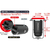 カシムラ DC／USB 2ポート PD36W 自動判定 コンパクト FCK613D-DC071-イメージ5