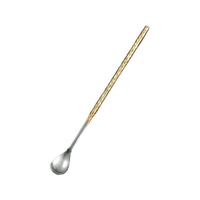 江部松商事 18-8 部分金メッキ付 ツチ目 マドラー FC819LP-5689600
