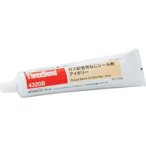 スリーボンド 配管用シール剤 不乾性 都市ガス用 アイボリー アイボリー230-40～80℃11000mPa･s FC859FB-3748791-イメージ1