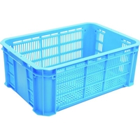 岐阜プラスチック工業 MB型メッシュコンテナーMB-215F 青 FC926GT-5036755