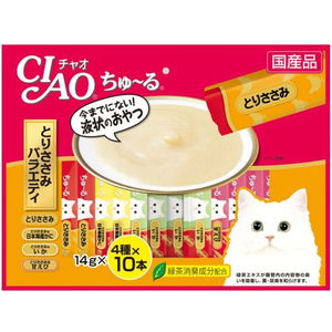 いなば CIAO ちゅーる とりささみバラエティ 14g×40P FCR8377-イメージ1