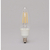 アイリスオーヤマ LEDフィラメント電球 E12口金 全光束450lm(4W小形電球タイプ・クリア) 電球色相当 ｸﾘｱ LDC4L-G-E12/D-FC-イメージ3