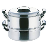 神子島製作所 PE18-0丸蒸器2段27cm FC70210