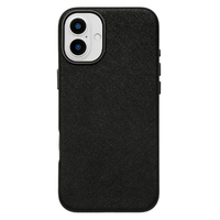 ユニケース iPhone 16用Mag Plain Case ブラック UNI-CSIP24M-2MPBK