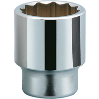 ＫＴＣ １９．０ｓｑ．ソケット（十二角） 対辺寸法４４ｍｍ 全長６８ｍｍ KTC ソケット（12角タイプ） 差込角19.0mm B6-44W