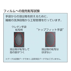 ショーワグローブ 簡易包装 トップフィット手袋 10双 B0601 白 L FC683FE-3992942-イメージ2