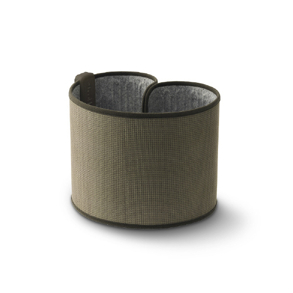 アイリスオーヤマ ぐるポカパネルヒーター ダークブラウン KPH-R122-DT