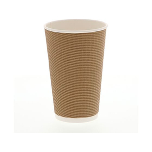 エコクラフト断熱カップ 16オンス 約480mL クラフト 25個 FC113SF-004533034-イメージ1