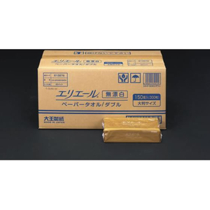 エスコ 230×248mm ペーパータオル(25パック/1箱) FCJ631M-EA929AE-9B-イメージ1