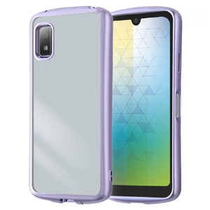 レイアウト AQUOS wish3用耐衝撃 TPUソフトケース METAMORU ラベンダー RT-AQL1TC13/LDM-イメージ1